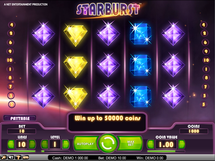 Игровой автомат Sturburst онлайн
