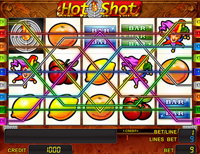 Игровой автомат Hot Shot гаминатор