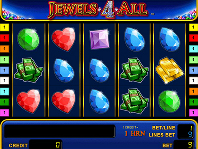 Азартный слот Jewels 4 All