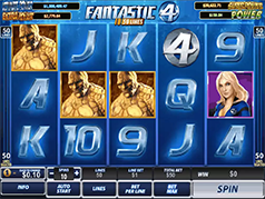 Фантастический слот Fantastic Four играть онлайн с бесплатными вращениями